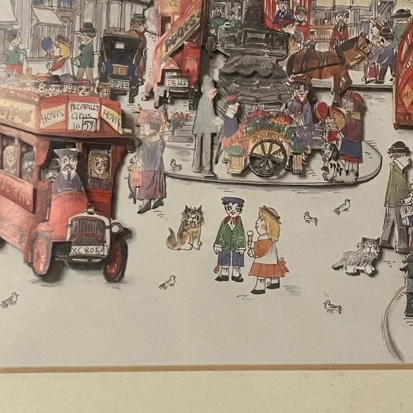 Piccadilly Circus Framed Artwork - Picture 5 of 13